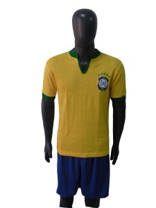 Camisa Retrô do Brasil 5 estrelas