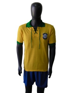 Camisa Retrô do Brasil c/ Cordinha Amarela